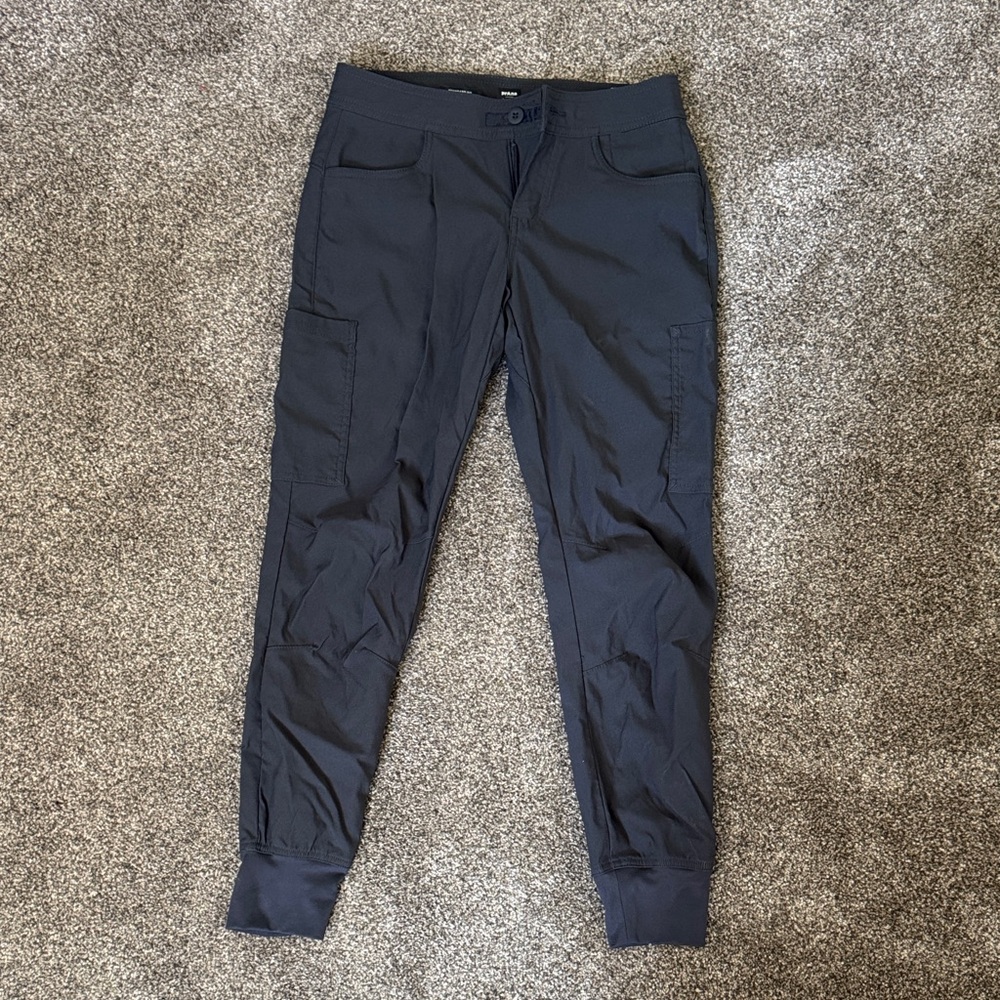 Prana Women’s Black Cargo Jogger Pants Size 0 (Reg)